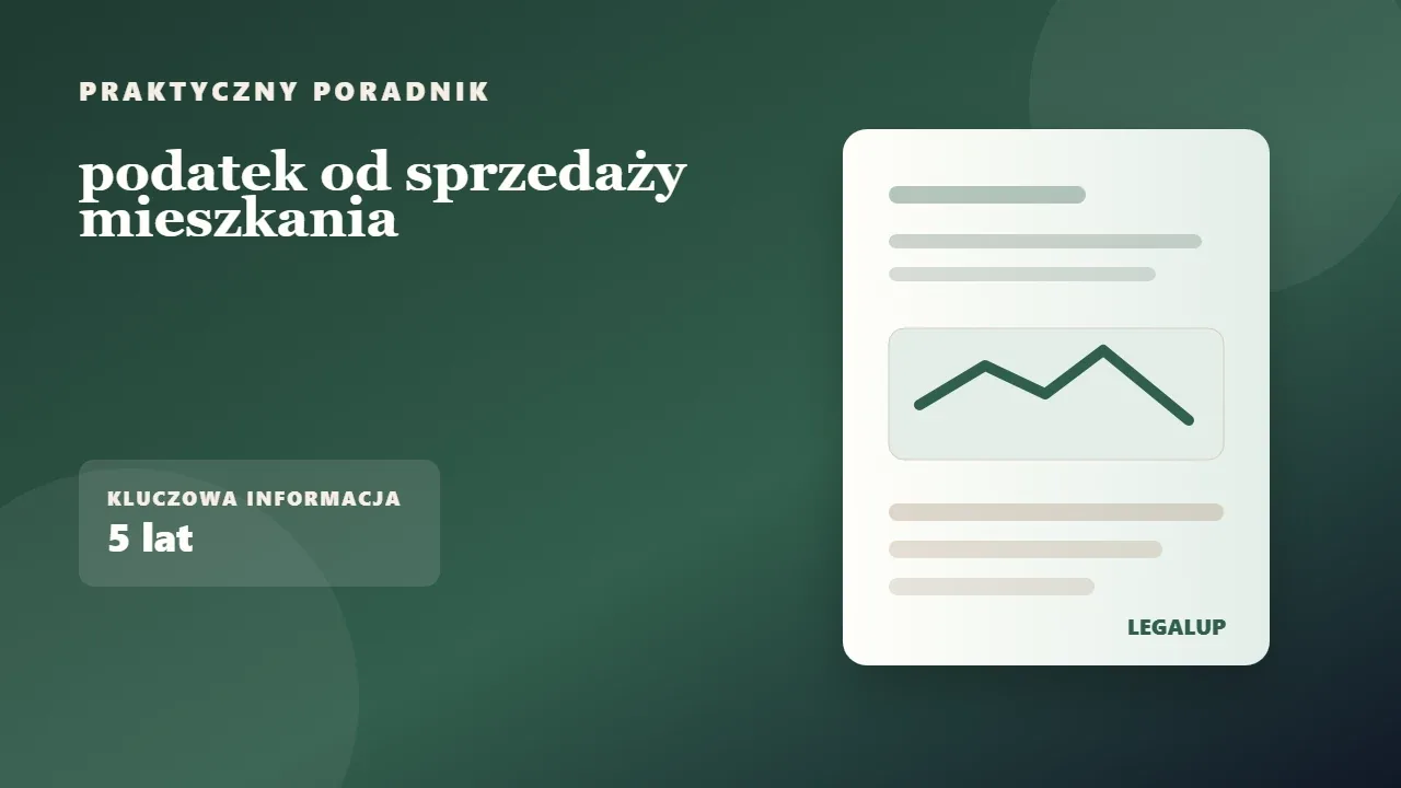 podatek od sprzedaży mieszkania: dokumenty, terminy i najważniejsze decyzje